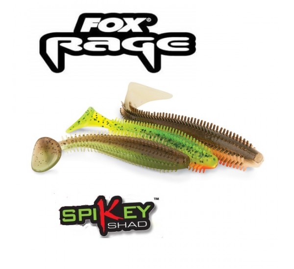 Силиконова примамка Fox Spikey Shad - 6 см