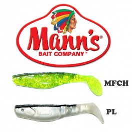 Силиконова рибка Mann's Predator Black Back 3cm
