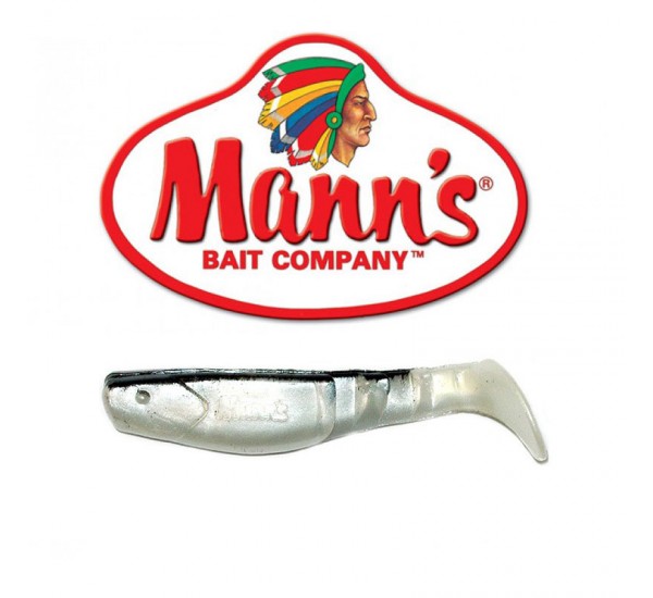 Силиконова рибка Mann's Predator Black Back 7cm