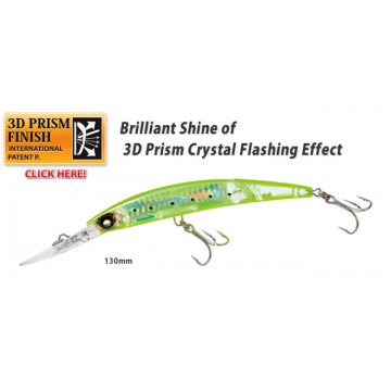 Воблер Yo-Zuri Crystal 3D Minnow Deep Diver Jointed F1052