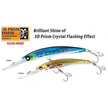Воблер Yo-Zuri Crystal 3D Minnow Deep Diver F982 F983