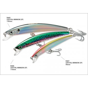 Воблер Yo-Zuri Crystal Minnow SP R467 R468 R469