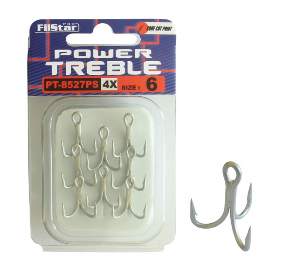 Тройни куки Filstar Power Treble 8527PS 4X