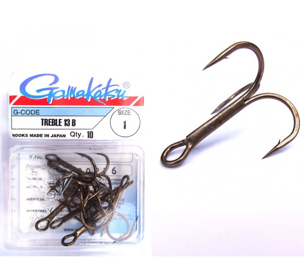 Тройни куки Gamakatsu TREBLE 13