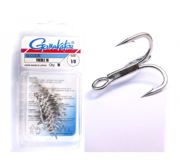 Тройни куки Gamakatsu TREBLE 16
