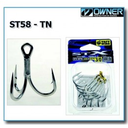 Тройни куки Owner ST-58 TN 3X+