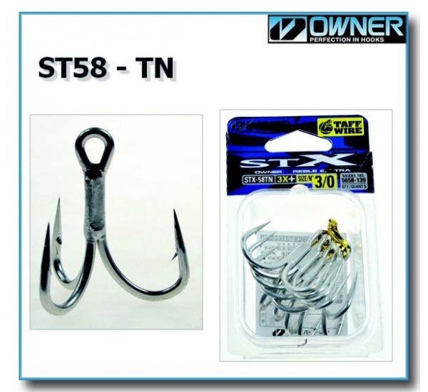 Тройни куки Owner ST-58 TN 3X+
