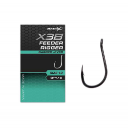 Куки MATRIX X3B Feeder Rigger Barbed Eyed