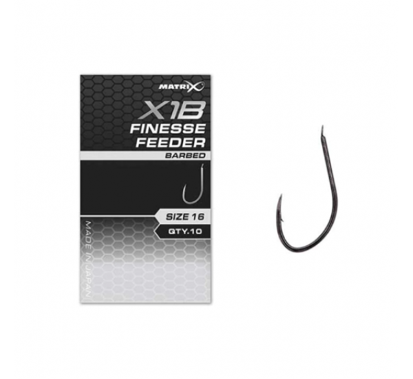 Куки MATRIX X1B Finesse Feeder Barbed