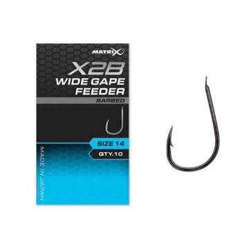 Куки Matrix X2B Wide Gape Feeder