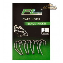 Шарански куки FL Carp Hook Black Nickel