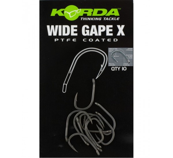Шаранджийски куки Korda Wide Gape X 