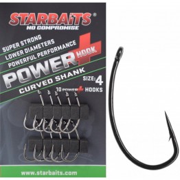 Шаранджийски куки Starbaits Power+ Curved Shank