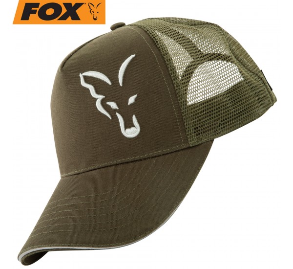 Шапка Fox Green/Silver Trucker