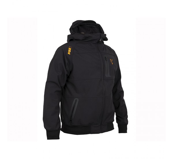 Яке софтшел Coll Black Orange Shell Hoodie