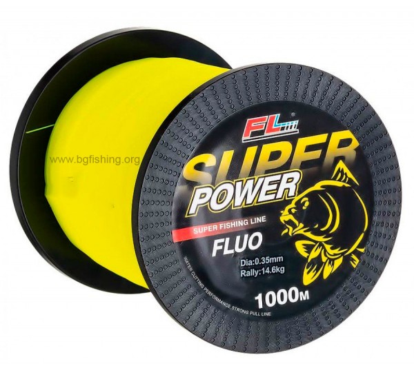 Шаранско влакно FL Super Power Fluo - 1000м