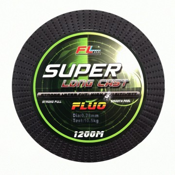 Монофилно Влакно FL Super Long Cast Fluo - 1200М