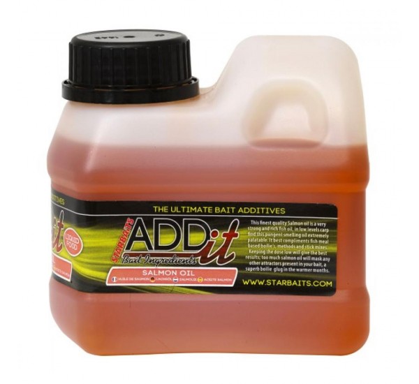Течна добавка Starbaits Add it SALMON OIL