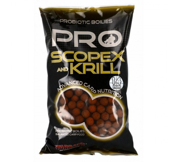 Протеинови топчета Starbaits Probiotic Scopex Krill